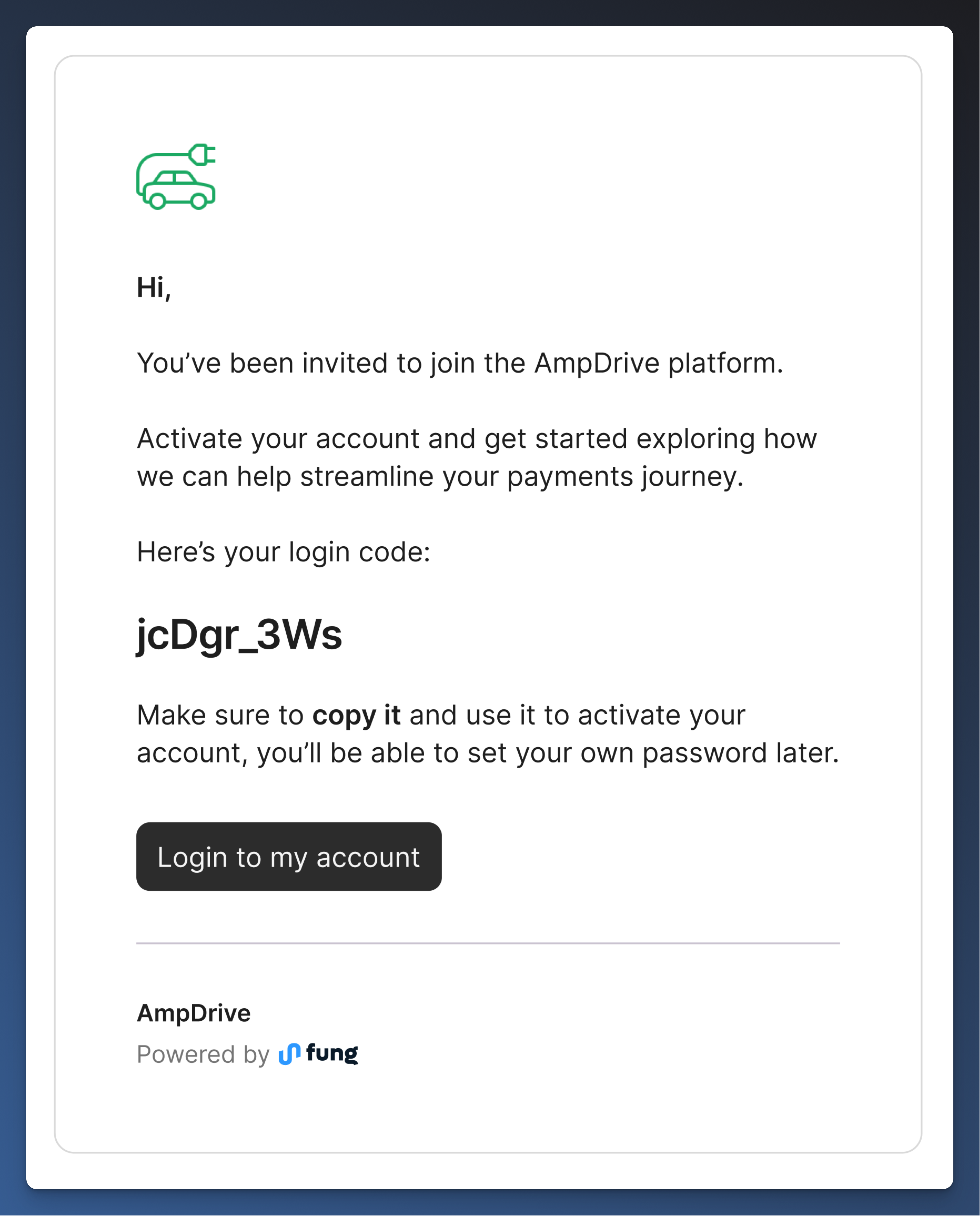 Pricing plan navigation
