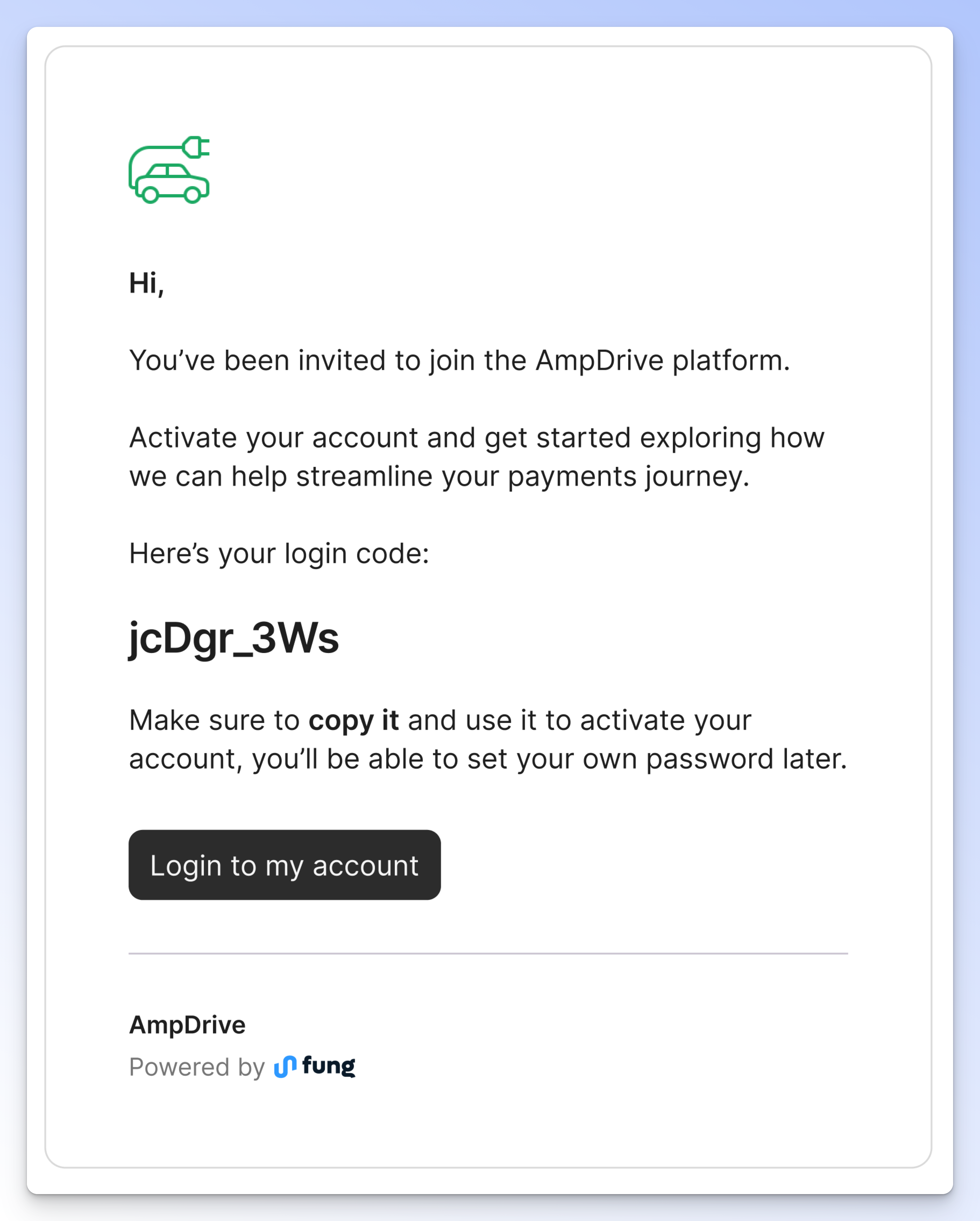 Pricing plan navigation